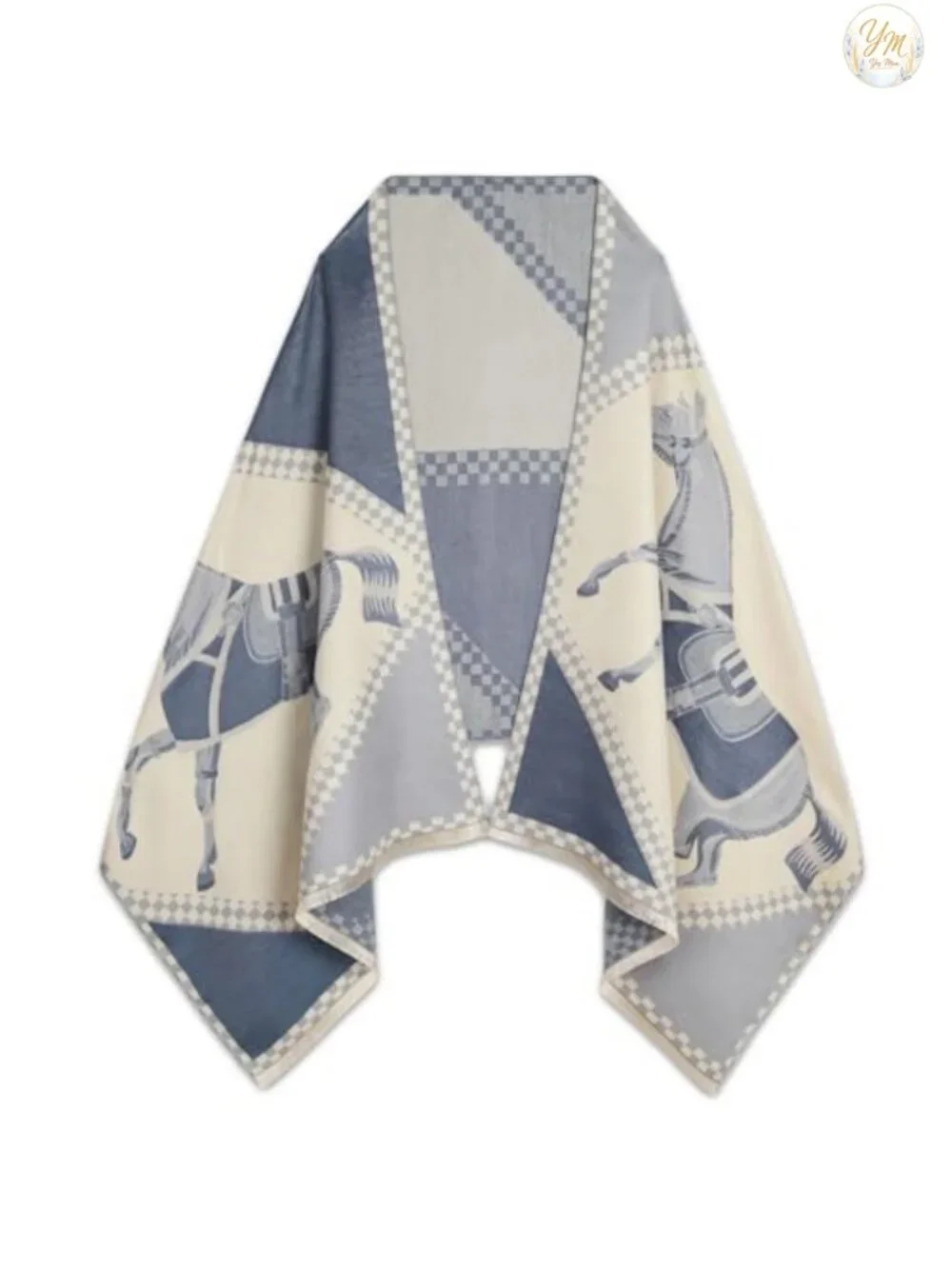 Cashmere Pashmina Shawl Wrap Poncho Cape Evening Dressing Blanket Scarf Women